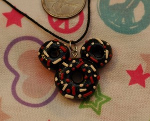 Mickey Mouse Doughnut. I made this for that special person in my life since he loves Mickey. It came out pretty much exactly how I imagined it. :)