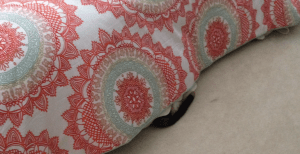 I thought when I saw this that maybe my boyfriend made the bed and the cat happened to be there. Nope, she went under there herself. Wonder if she was hiding from my bully cat :( 