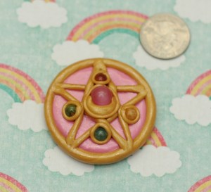 Pretty much true to size, this brooch is awesommmmee!  