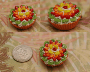 Project T.A.R.T. is complete :3 This is *the first* successful, realistic looking tart. I am so proud of this piece that I have it sitting on my desk so I can look at it from time to time. This is really easy to replicate, so if I need to make more I can. yay TARTS!