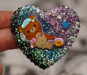 Everyone loves Rilakumma ^_^ I got a sleepy time sticker set and this is one of my favorites from it. 