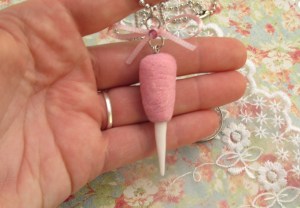 For some reason, I got the hankerin' to make cotton candy, so I picked up some fresh-on-the-markets powder and made this cotton candy!